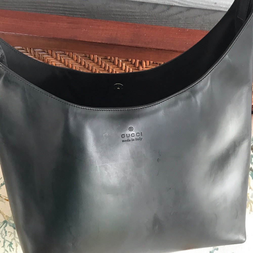 Gucci Black Leather Handbag - Picture 4 of 8